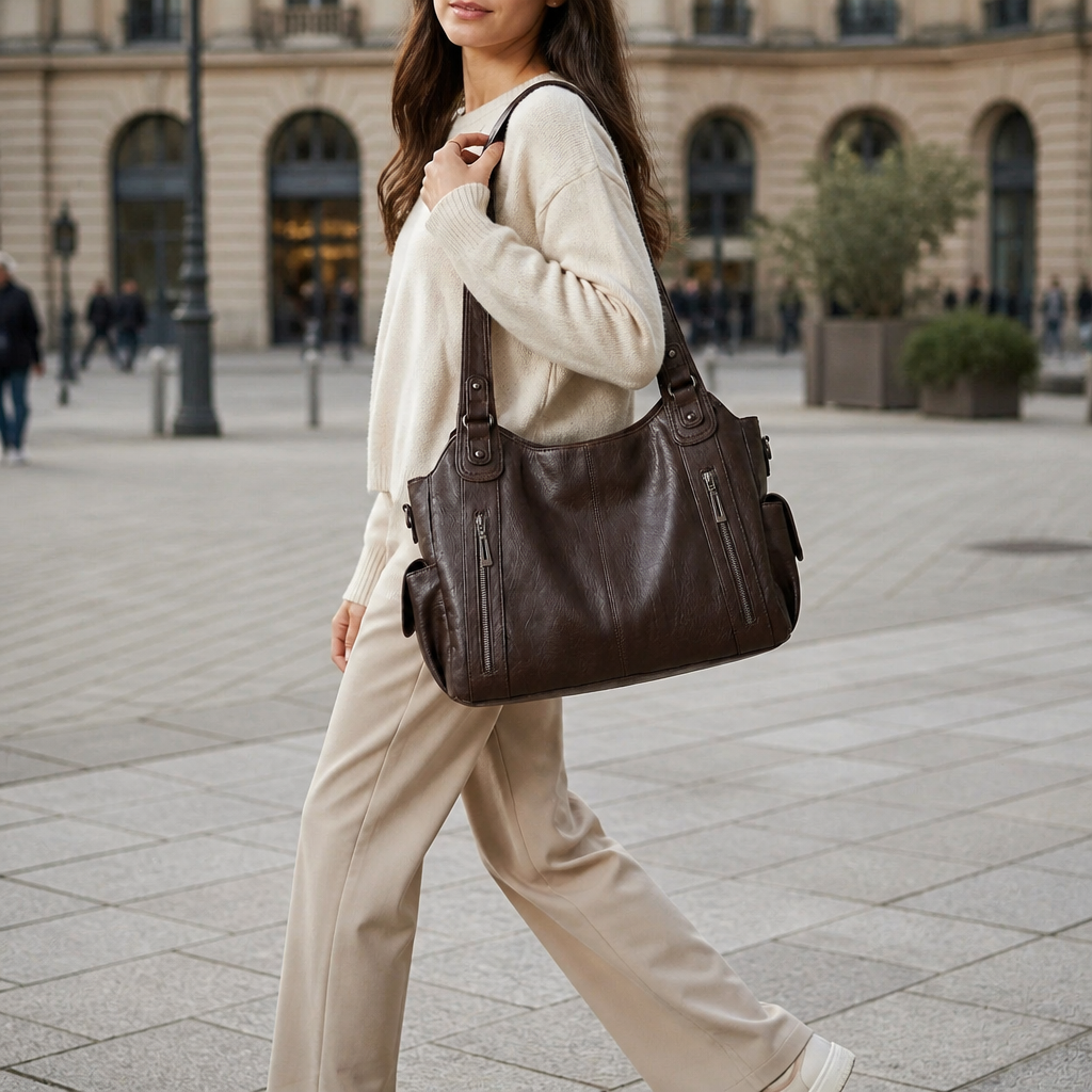 Wszechstronna Torebka Crossbody z Kieszeniami – Amara