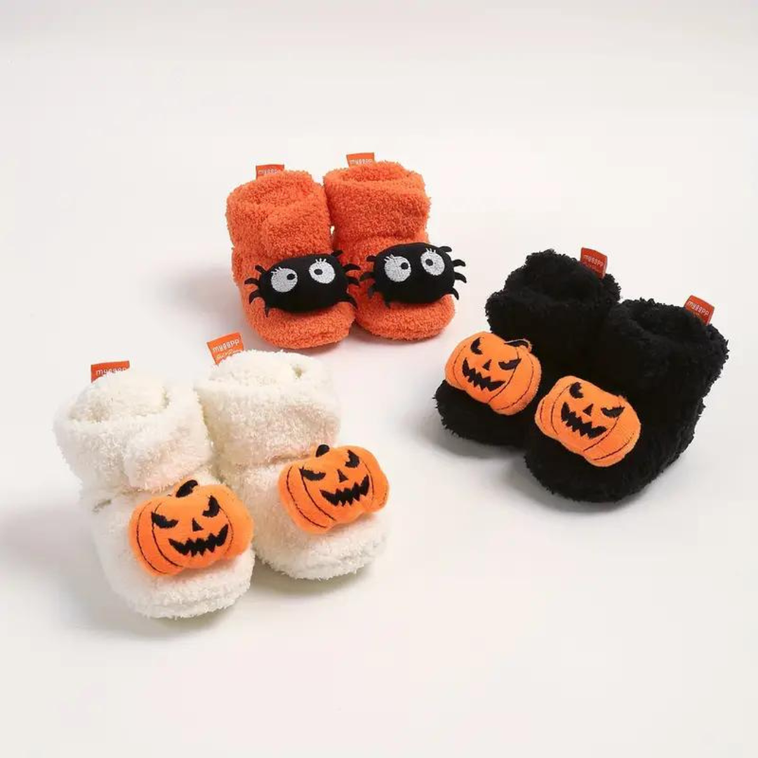 Sandały Halloween dla dzieci z printem z kreskówek – SpookySteps