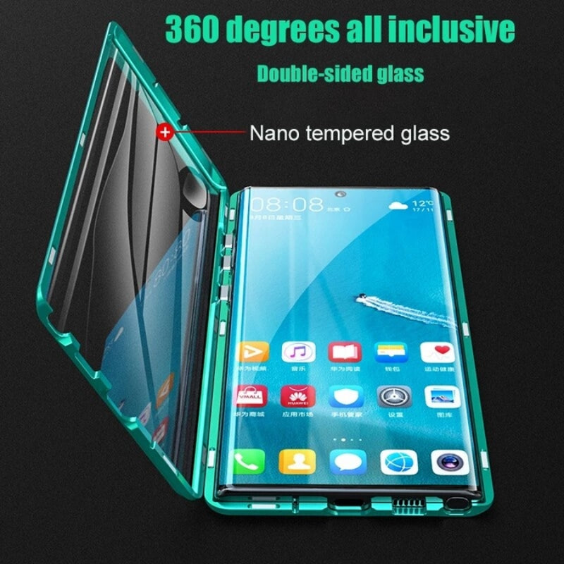 Magnetyczny szklany pokrowiec Samsung – Fortiq