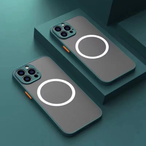 Mattes magnetyczna etui na telefon z Magsafe i ochroną przed upadkiem – 1+1 ZA DARMO