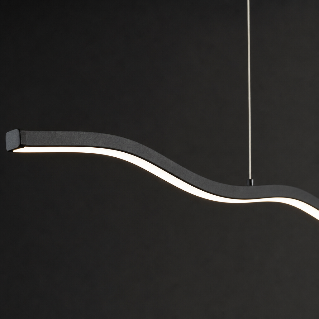 Lampa Wisząca LED o Falistym Kształcie – Ondelle