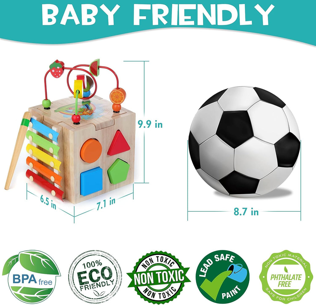 8-w-1 Montessori Klocka do zabawy – Cubbi-Trend Polska