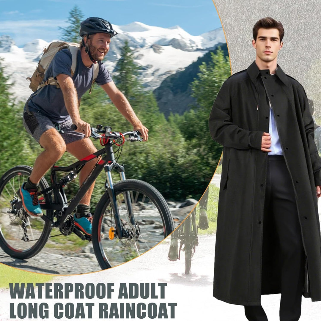 Długi płaszcz przeciwdeszczowy – Veridra