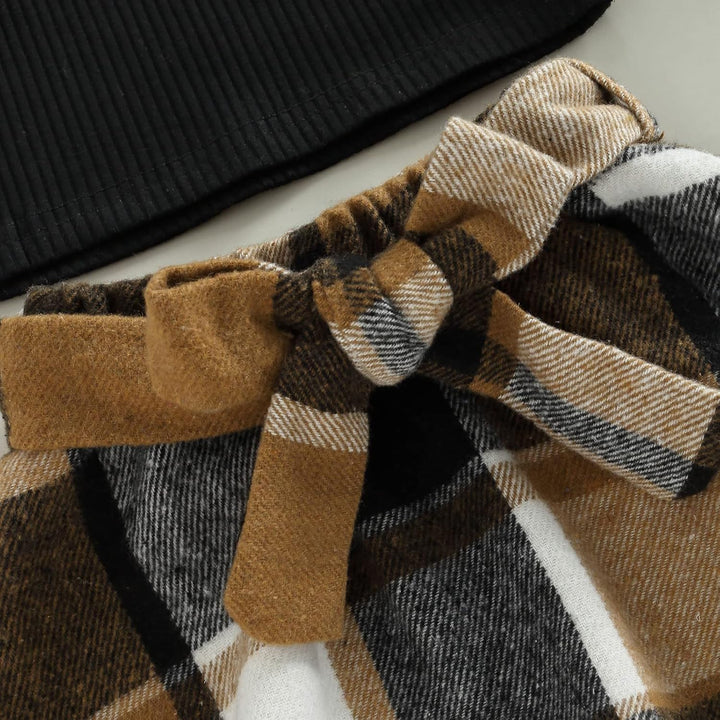 Baby Winterset – Dzianinowy golf i zestaw spódnicowy