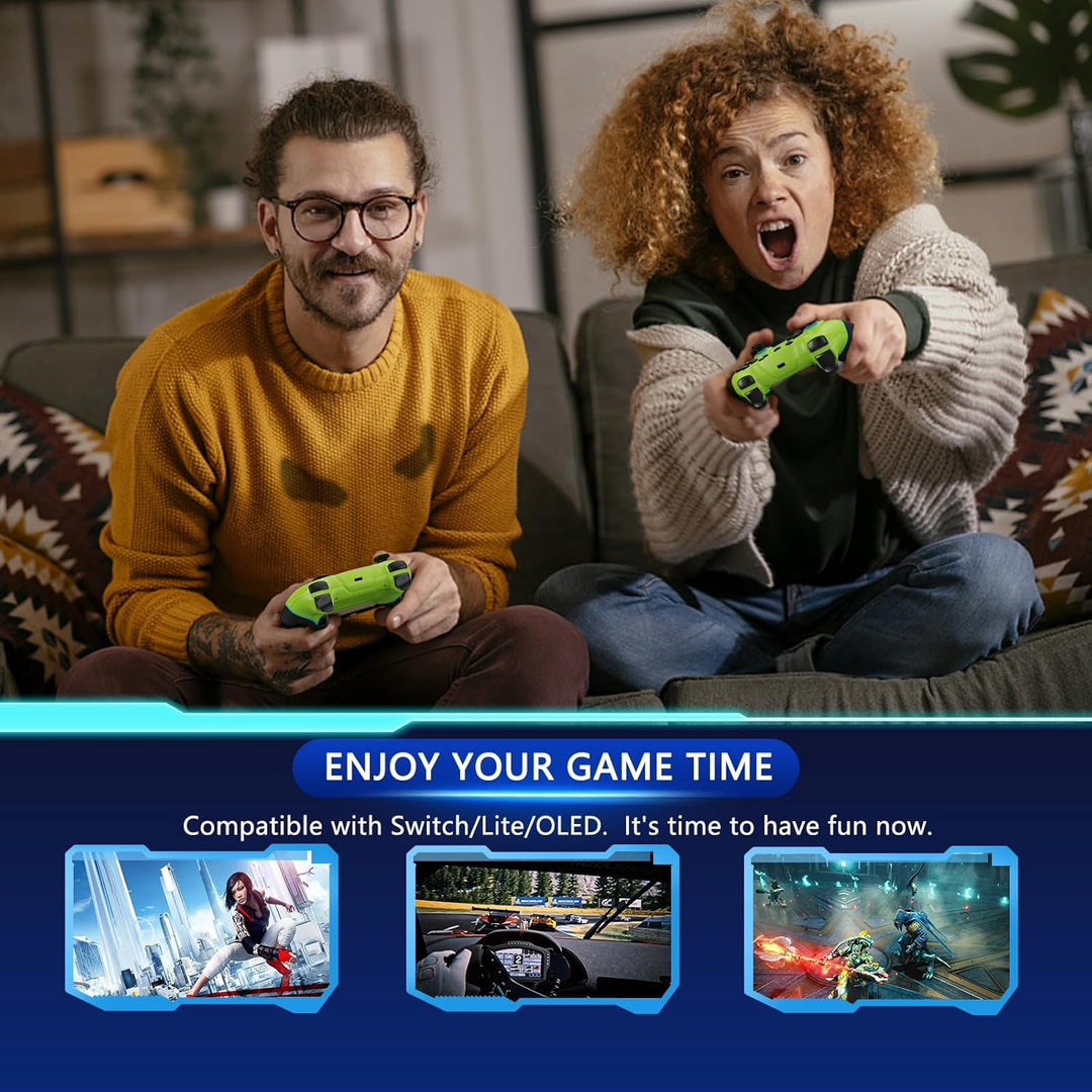 Kontroler bezprzewodowy z joystickami z efektem Halla i funkcją Turbo - Nexora
