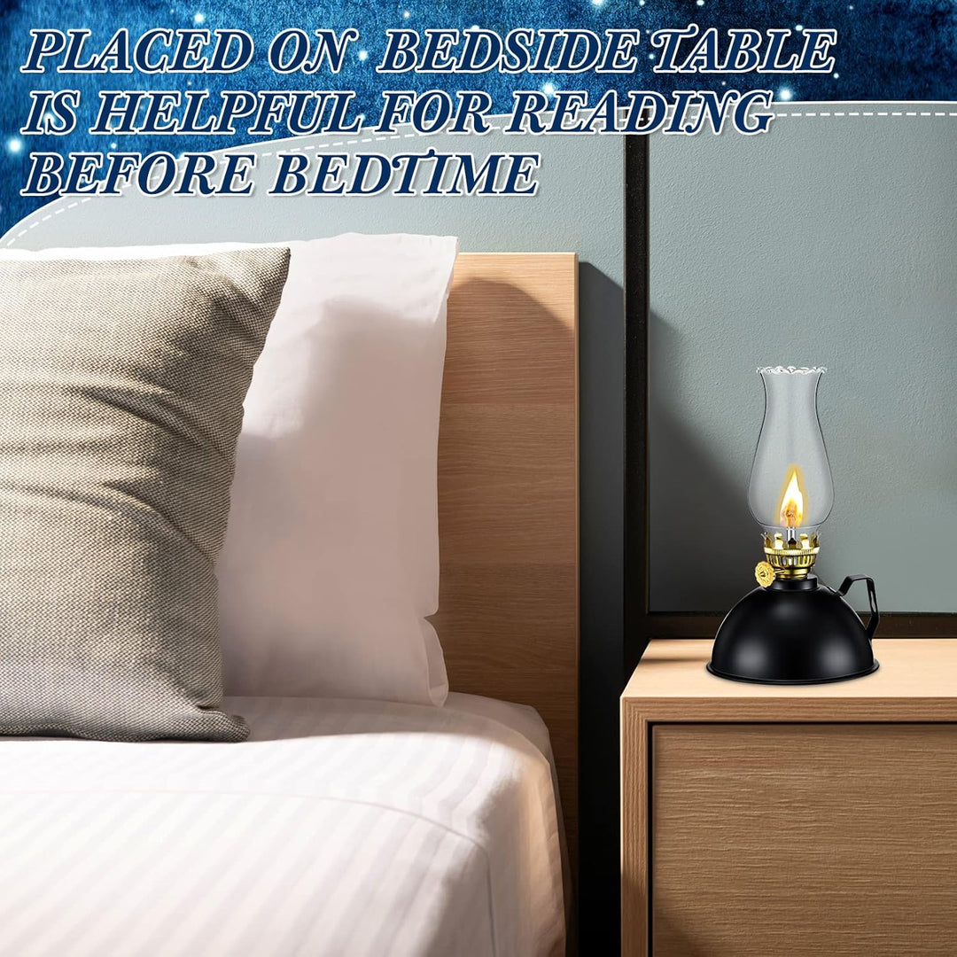 Zestaw lamp w stylu vintage z szkła i metalu - 2 sztuki – Ardin