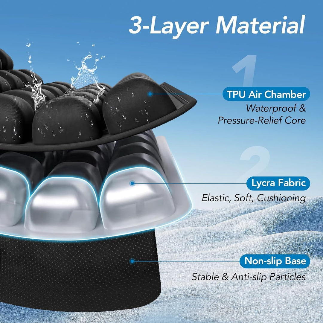 Poduszka podróżna z ergonomicznym odciążeniem – AirComfort