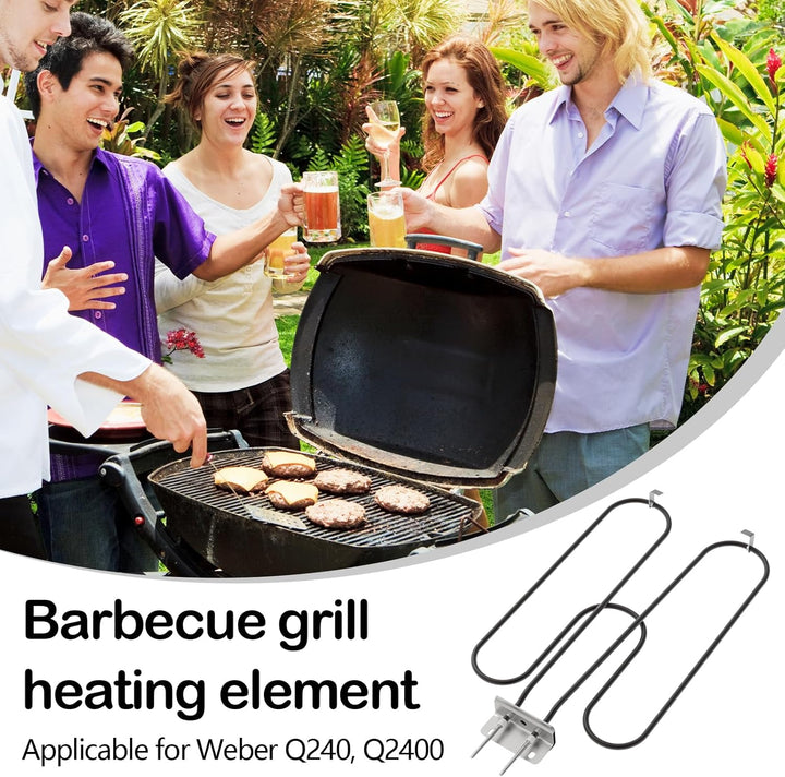 Wysokowydajna spiralna grzałka ze stali nierdzewnej 2200W do zewnętrznego grilla elektrycznego – Zeythra