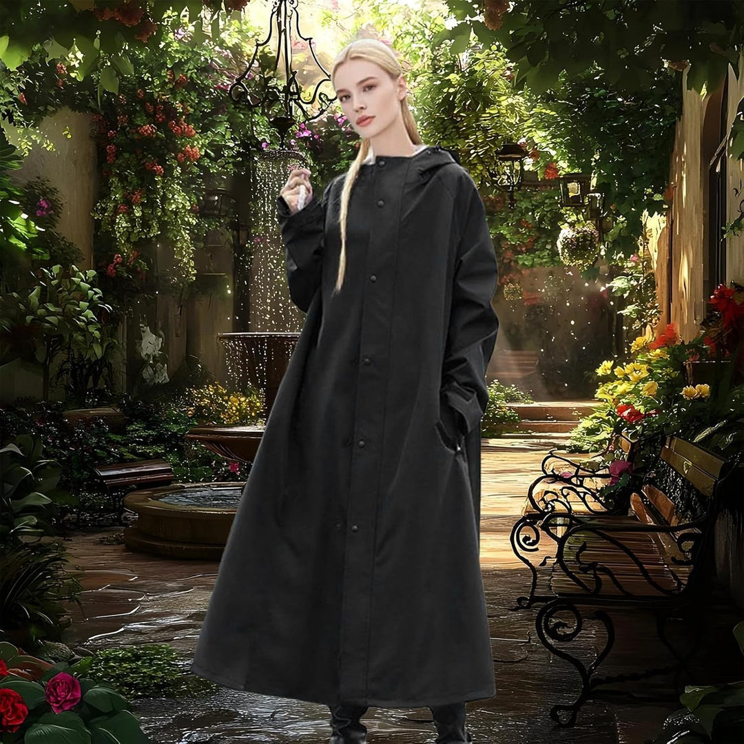 Długi płaszcz przeciwdeszczowy – Veridra