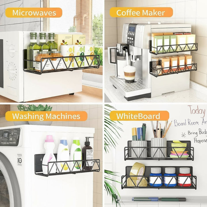 No-Drill Magnetic Spice Rack Set – Vespera