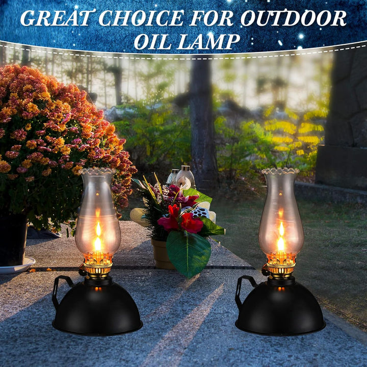 Zestaw lamp w stylu vintage z szkła i metalu - 2 sztuki – Ardin