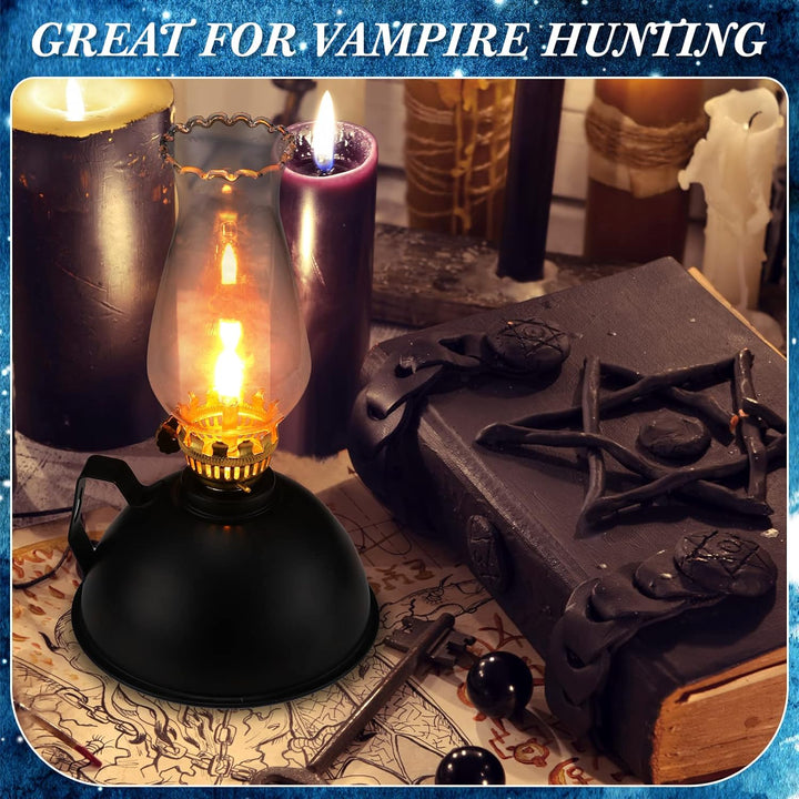 Zestaw lamp w stylu vintage z szkła i metalu - 2 sztuki – Ardin