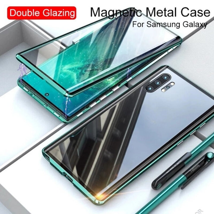 Magnetyczny szklany pokrowiec Samsung – Fortiq