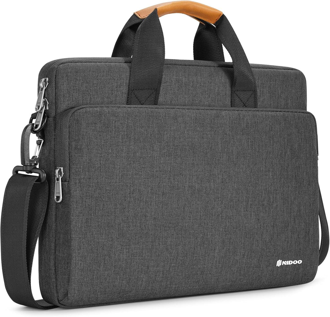 Torba na ramię na laptopa wodoodporna z 360° ochronną wyściółką
