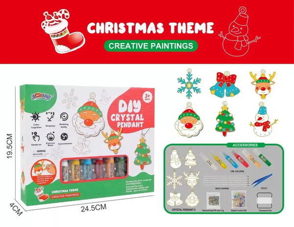 Zestaw do Malowania Breloków DIY – SparkleArt
