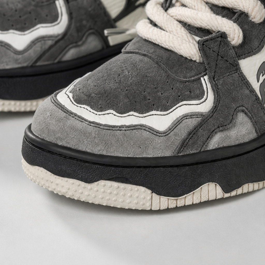 Męskie Sneakersy Skate w Stylu Vintage – Dexter