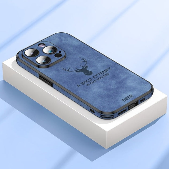 Luksusowy skórzany pokrowiec na iPhone - Veltro