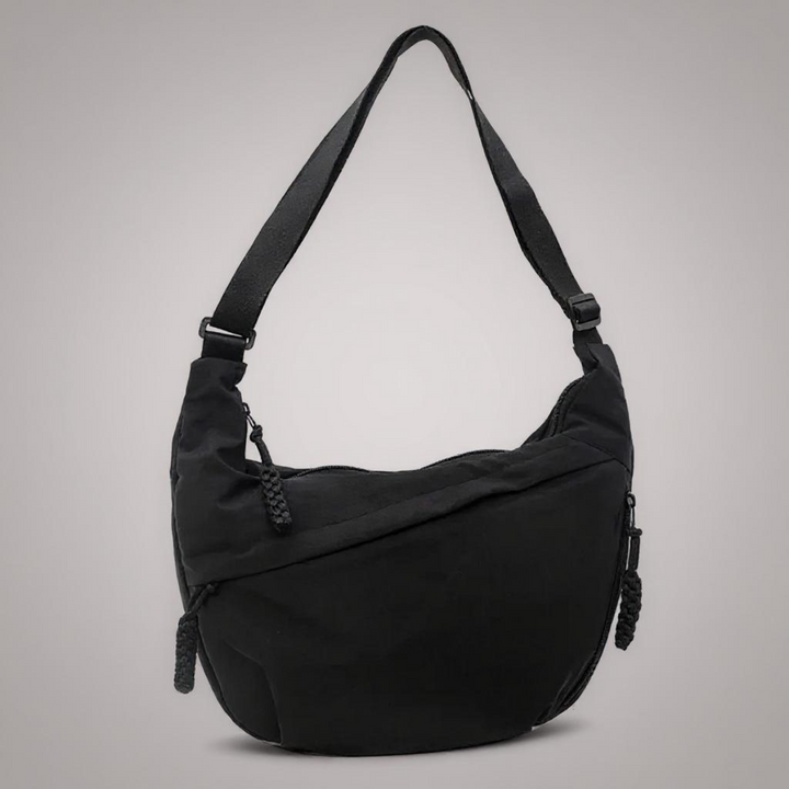 Black Shoulder Bag – Elegant Everyday Crossbody Purse 1