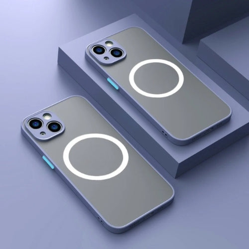 Mattes magnetyczna etui na telefon z Magsafe i ochroną przed upadkiem – 1+1 ZA DARMO