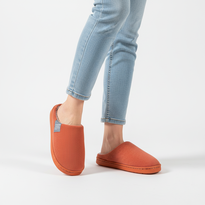Antirutschsohle Hausschuh - RibComfy