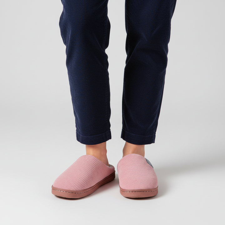 Antirutschsohle Hausschuh - RibComfy