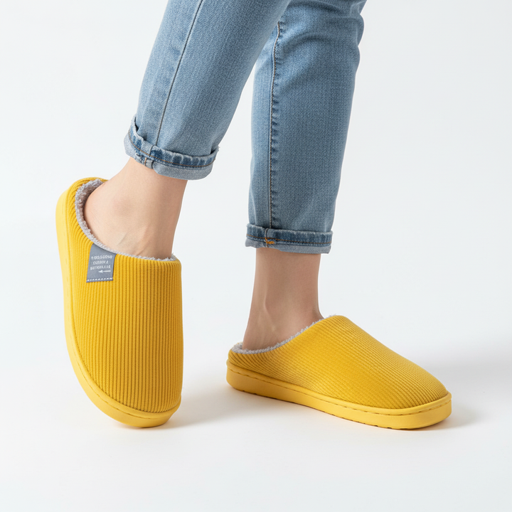 Antirutschsohle Hausschuh - RibComfy