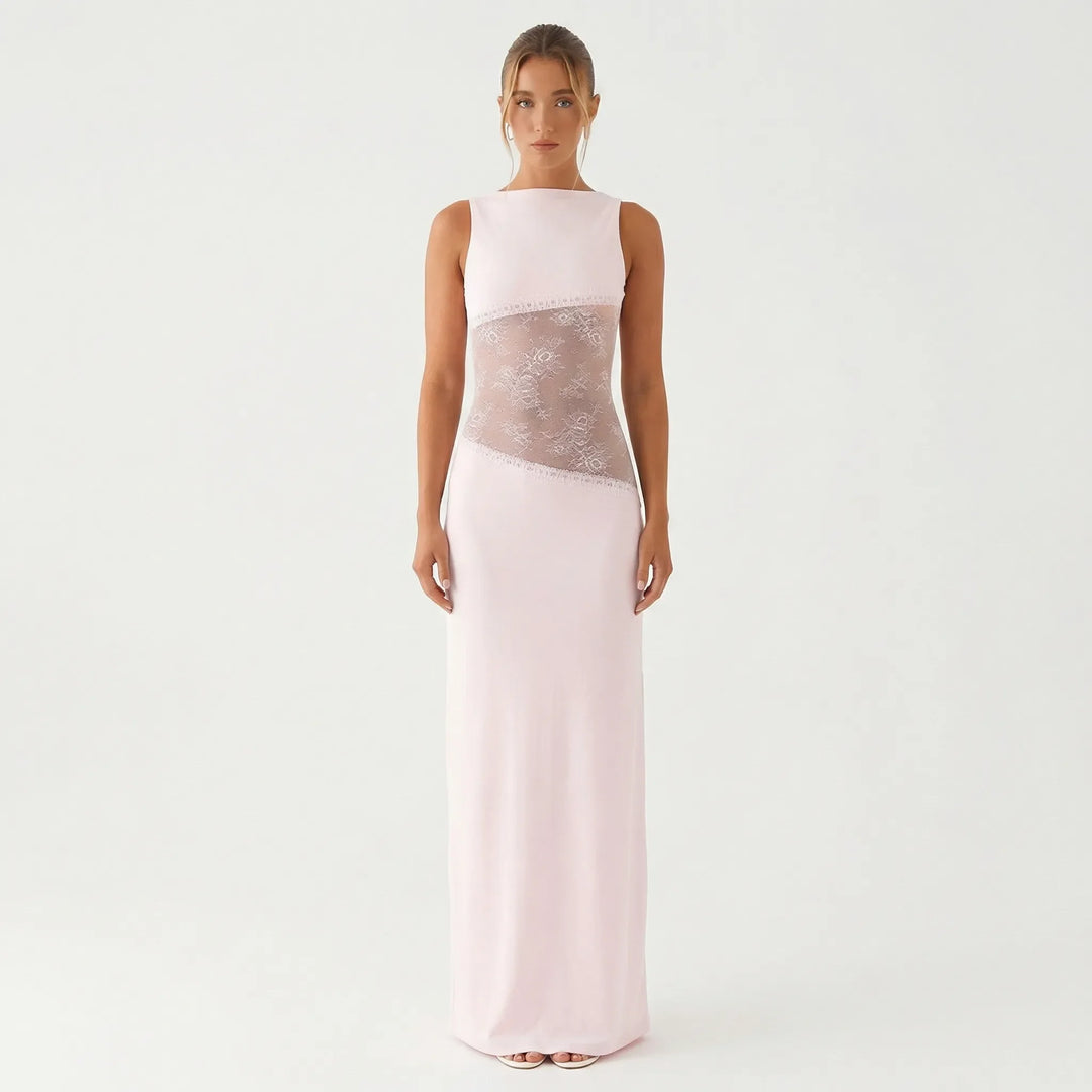 Ärmelloses Maxi Abendkleid - Lilith