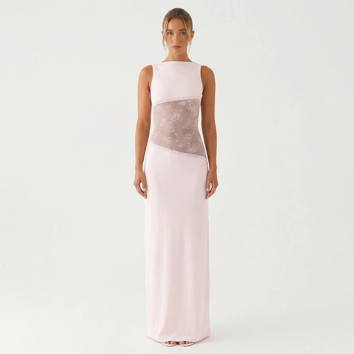 Ärmelloses Maxi Abendkleid - Lilith