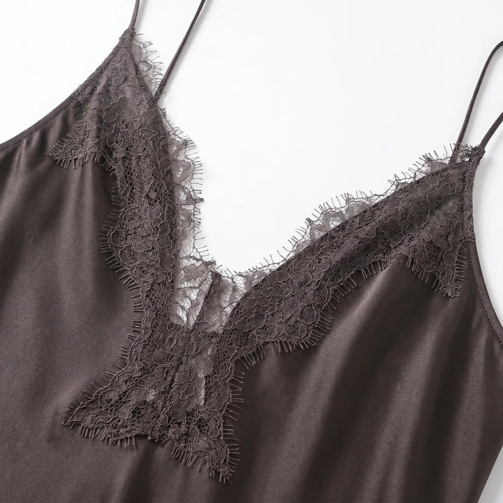 Asymmetrical Slip Dress -  Esther