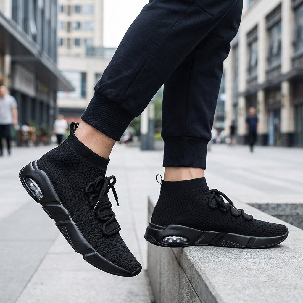 Atmungsaktive Stricklaufschuhe - Curtis