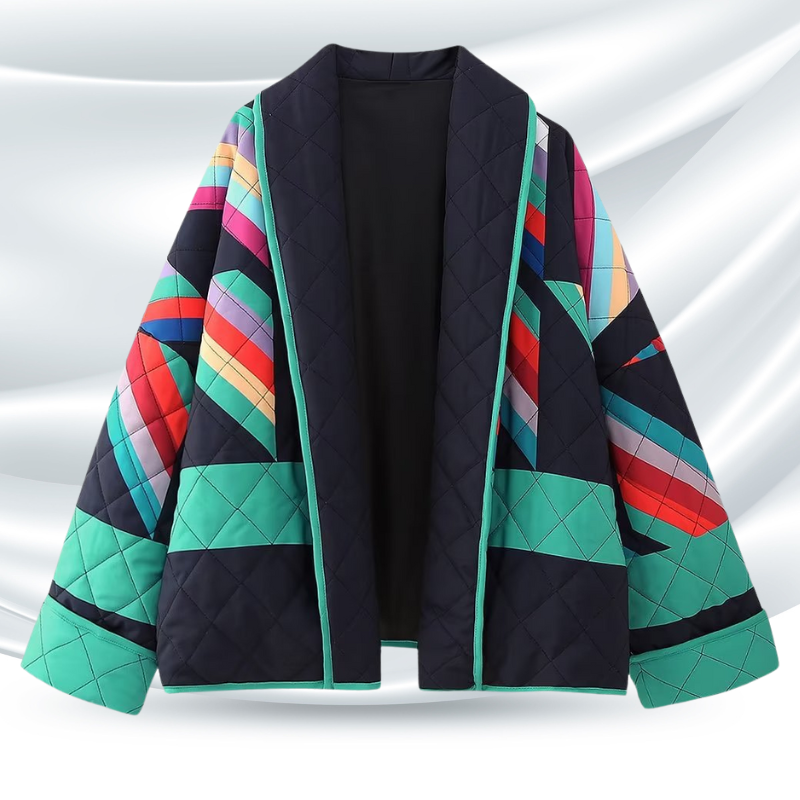 Vintage damska kurtka z nowoczesnym stylem – Daria