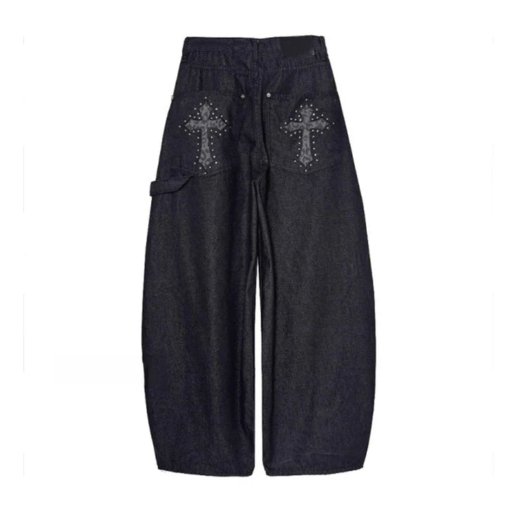 Baggy Wide Leg Trousers -  Jo