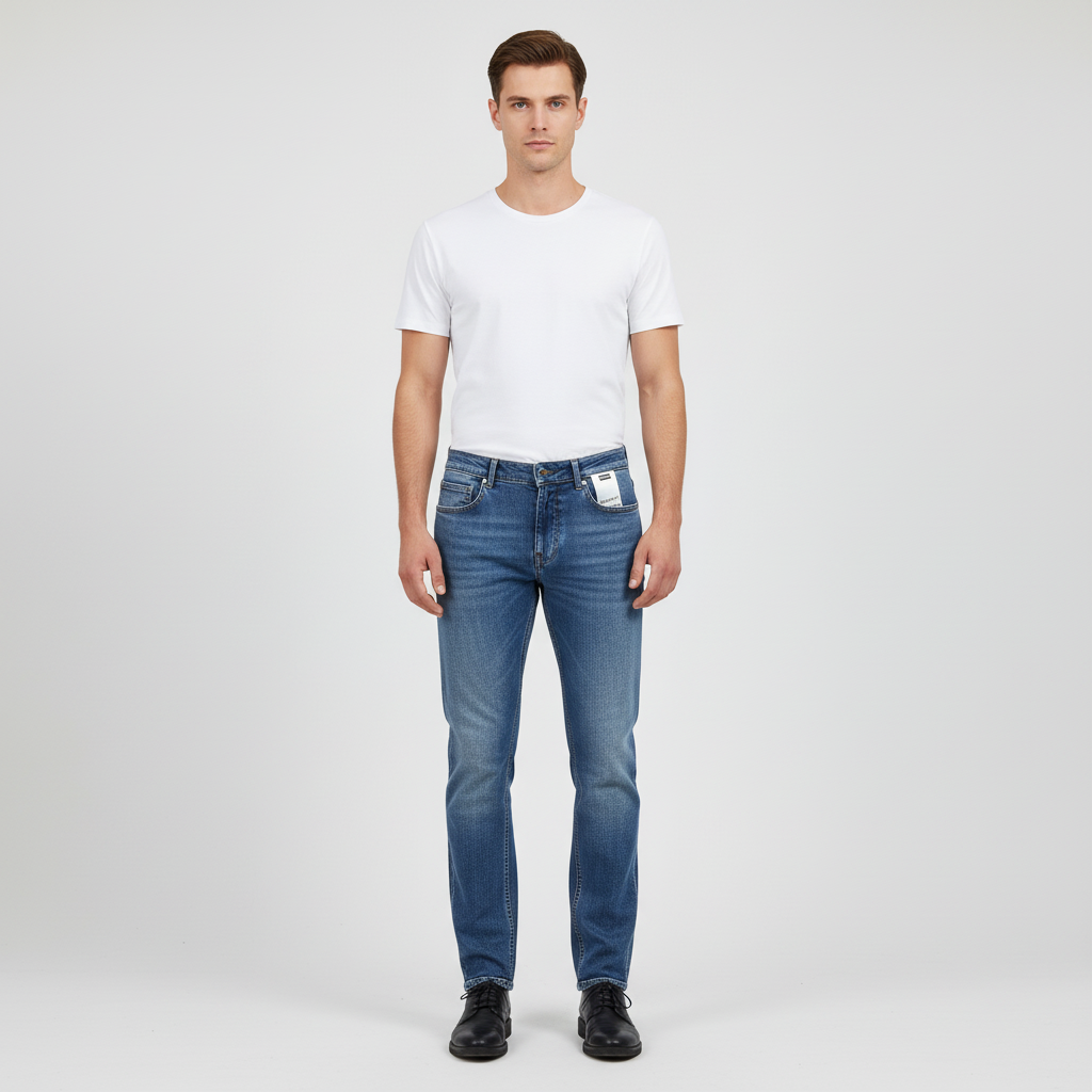 Bequeme Denim-Hose - Tobias