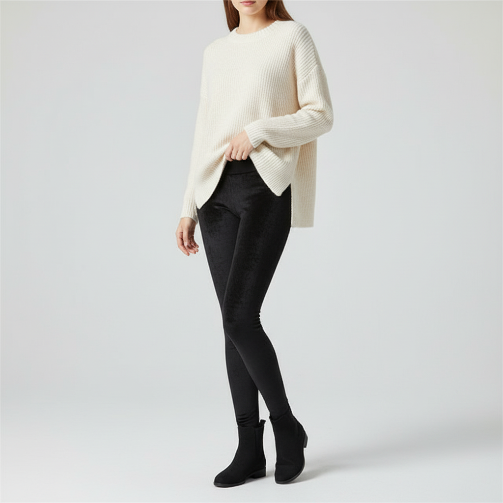 Bequeme Fließleggings - Ilse