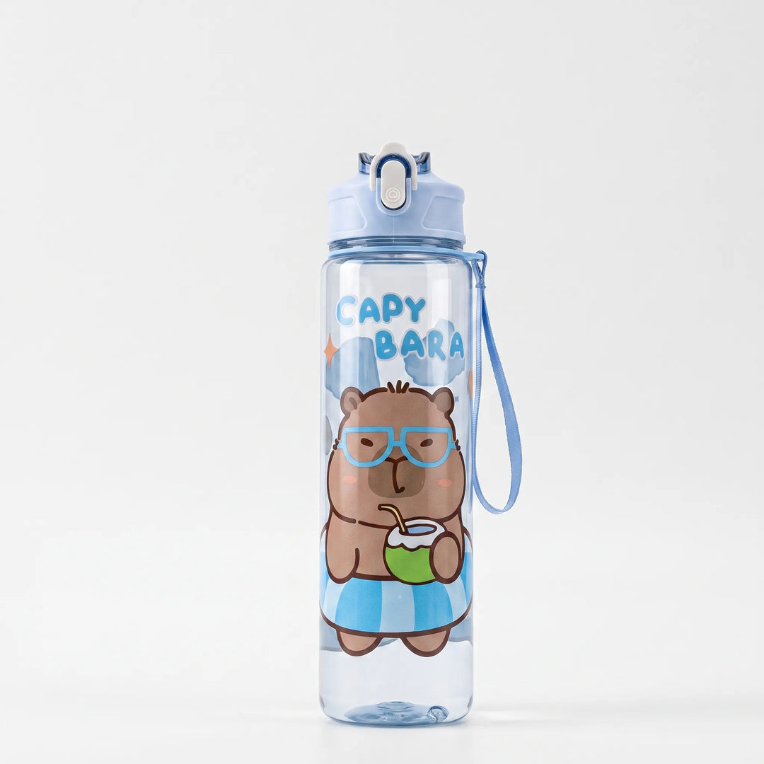 Capybara Printed Children's Water Bottle - Capyflow