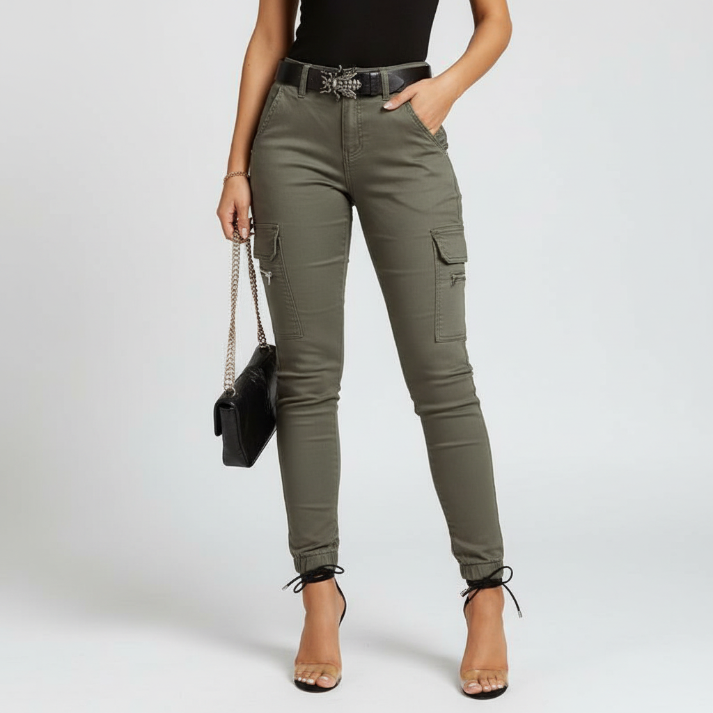 Cargo-Jeans Mit Elastikband - Regina