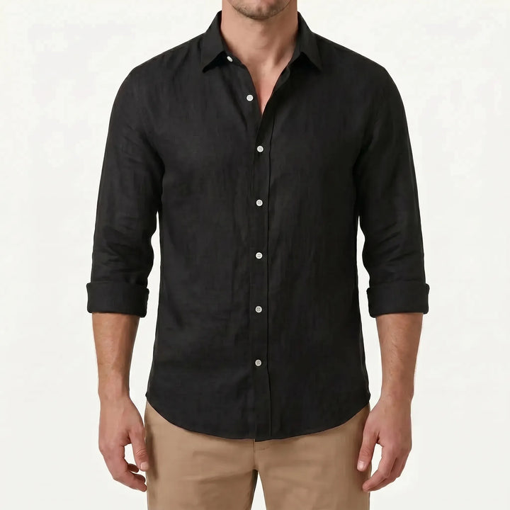 Casual Button-Up Shirt -  Bobby