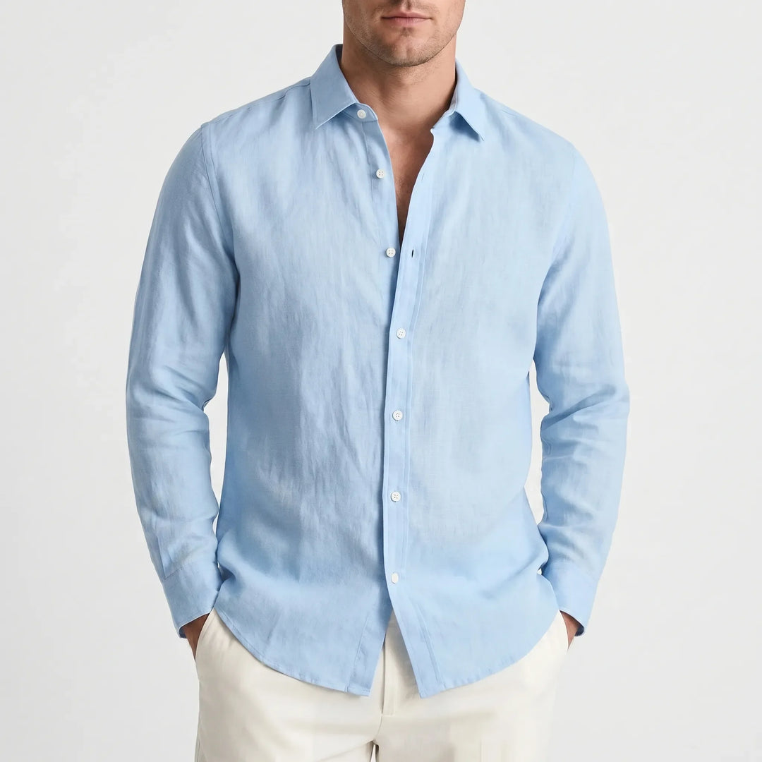 Casual Button-Up Shirt -  Bobby