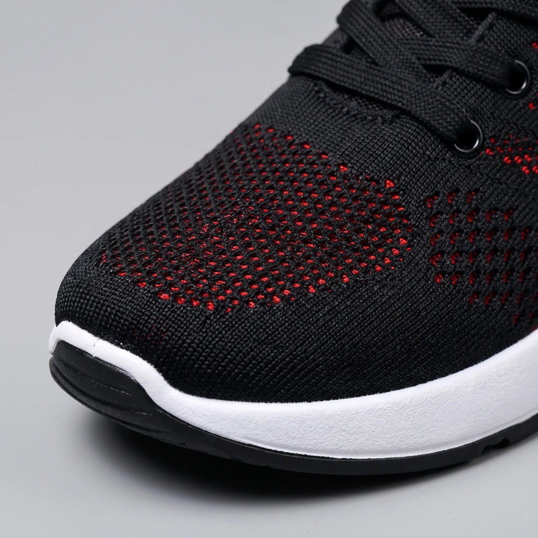 Casual Lace-Up Walking Trainers - StrideFlow