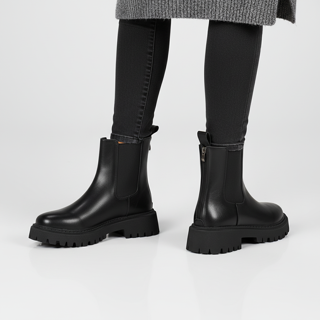 Chelsea Stiefel Runde Zehen - Carolyn