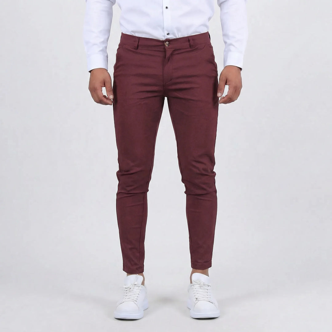 Chino Stil Alltagsbundhose - Marco