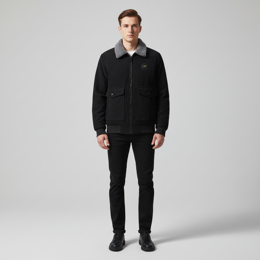 Corduroy Jacke Mit Fleece - Joachim