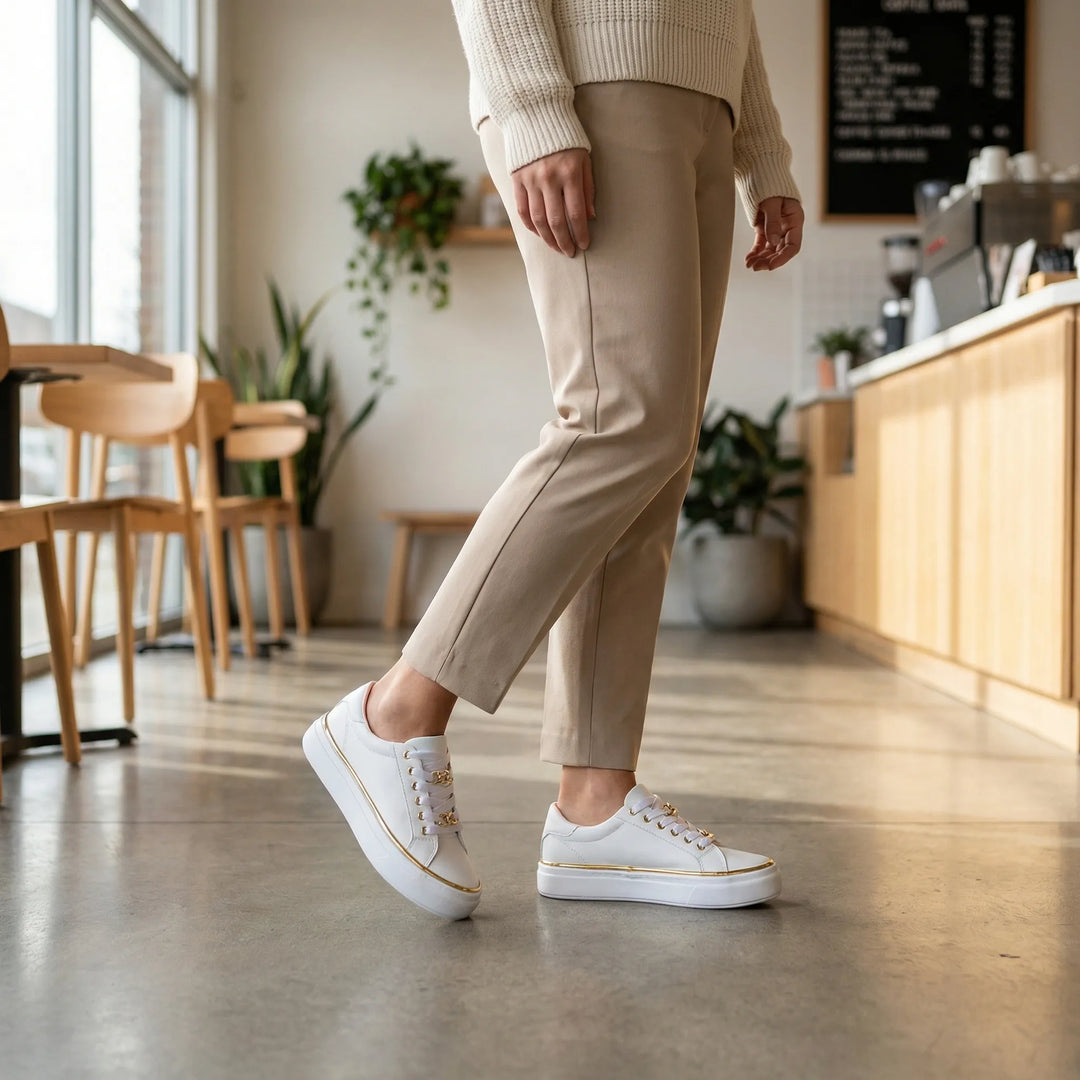 Damen Sneaker Mit Plateau - Tamia