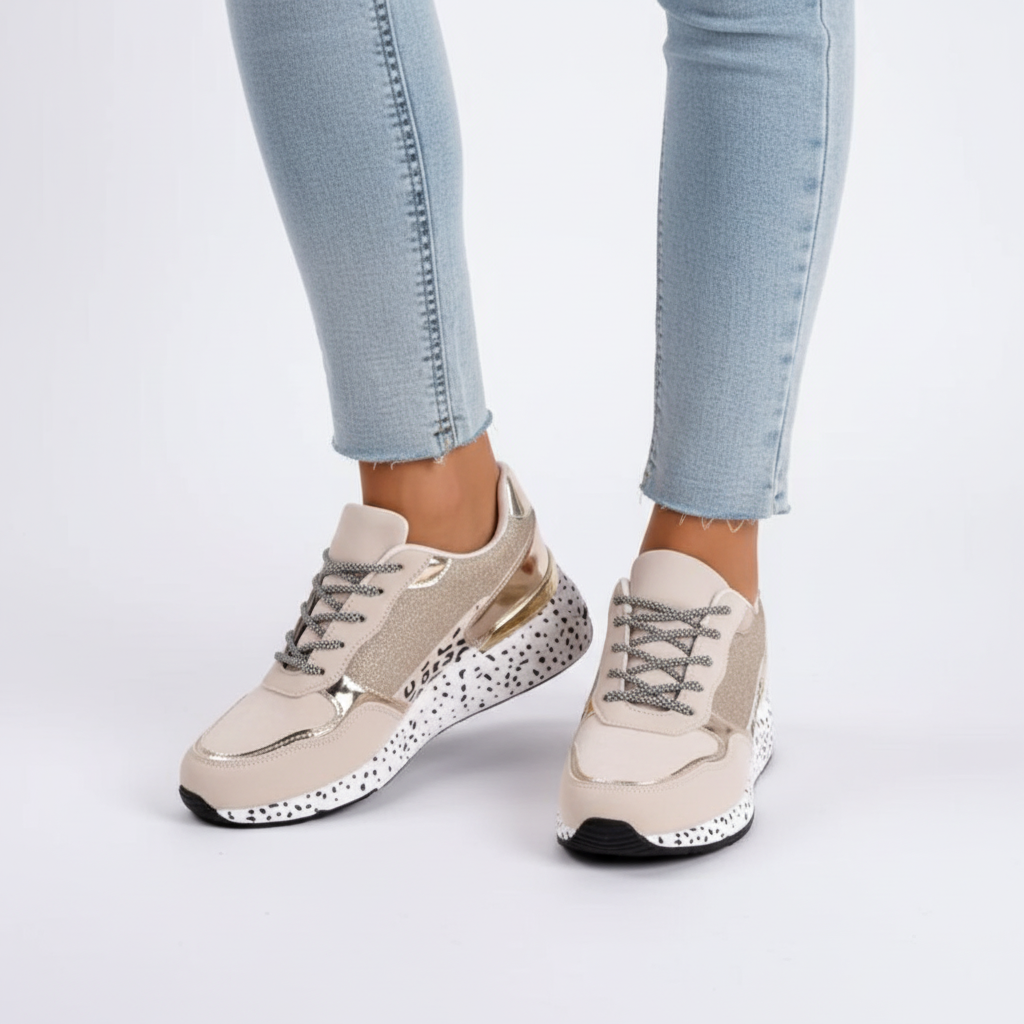 Damenfreizeitsneaker Mit Sohlenprofil - Miranda