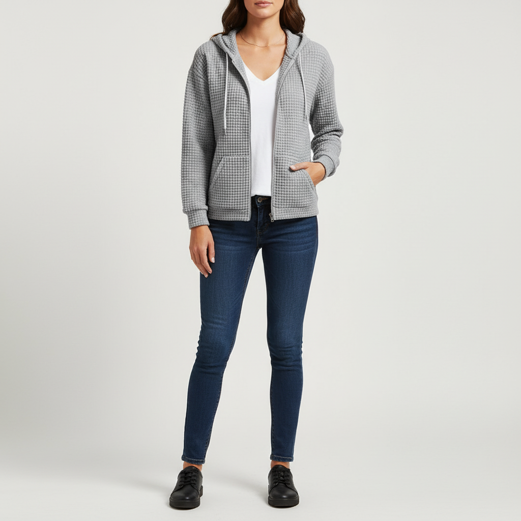 Damenjacke Mit Reißverschluss -  Claudia