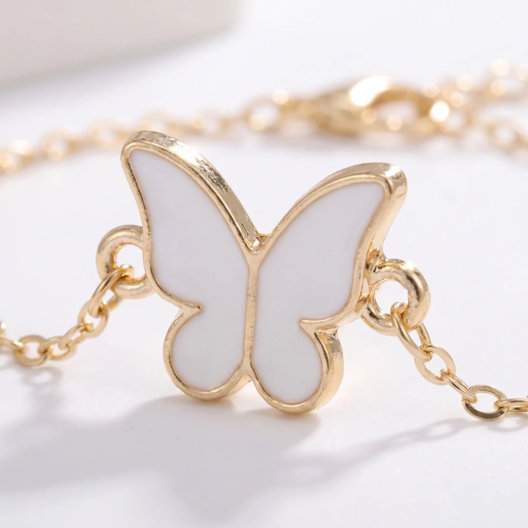 Delicate Butterfly Charm Chain - Fluttena