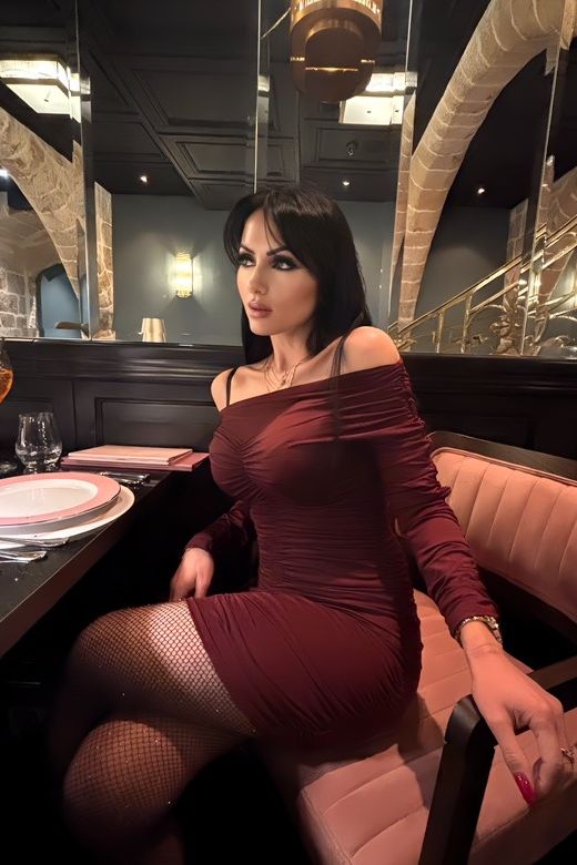 Drapiertes Partykleid - Joana