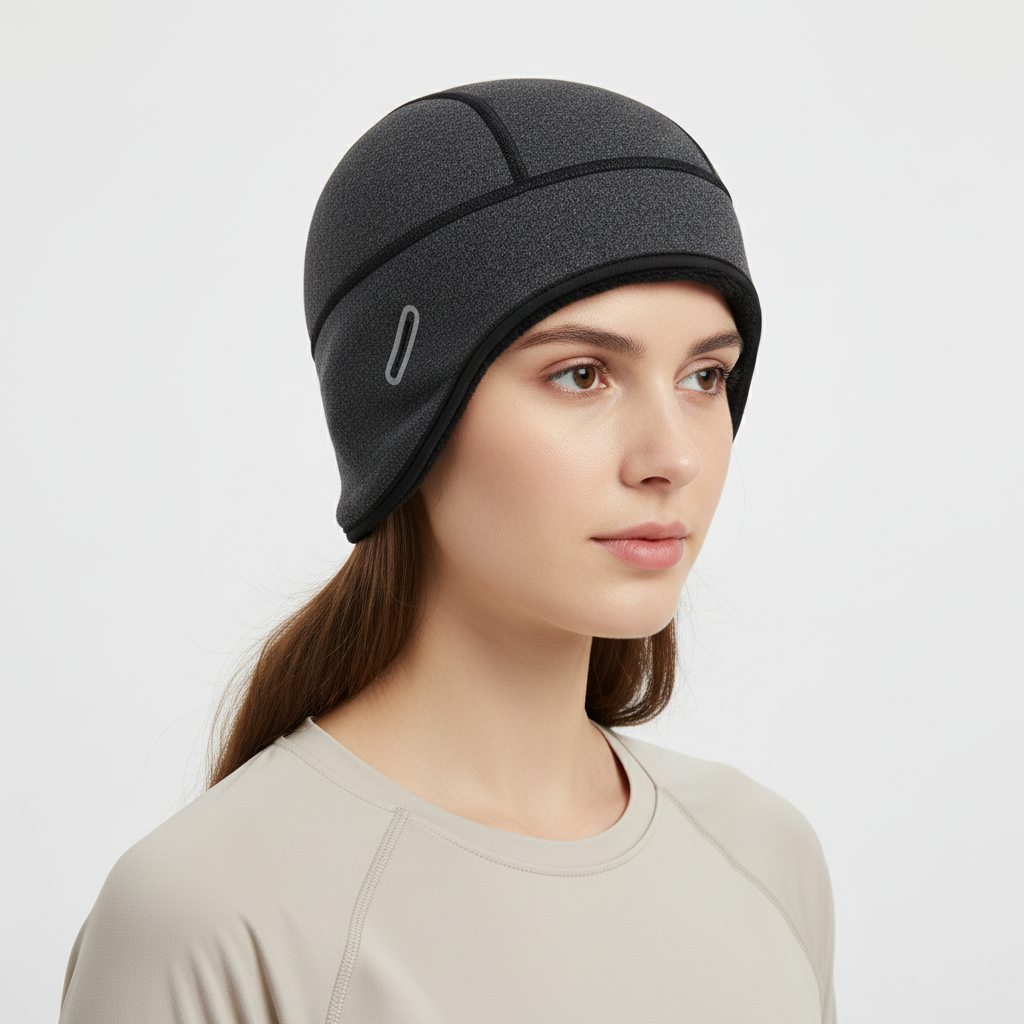 Elastische Wintermütze Mit Thermofutter - HelmetCozy
