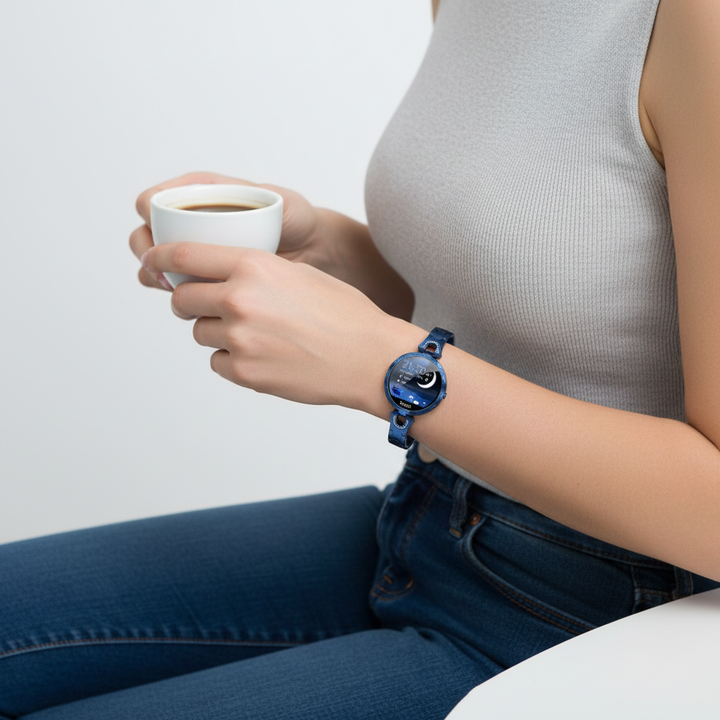 Elegante Damen Smartwatch - HydroGlow