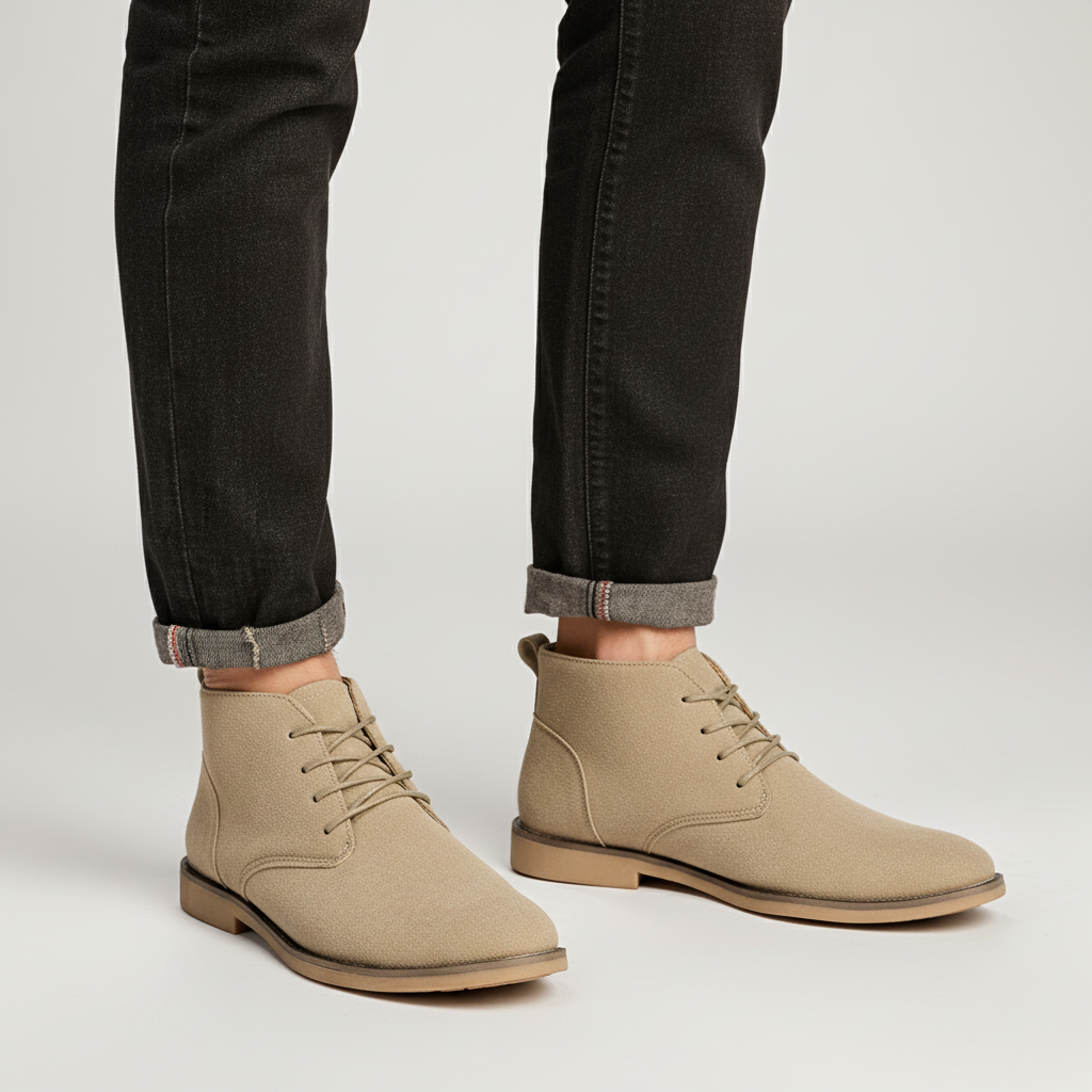 Elegante Halbhohe Schnürstiefel - Ivan